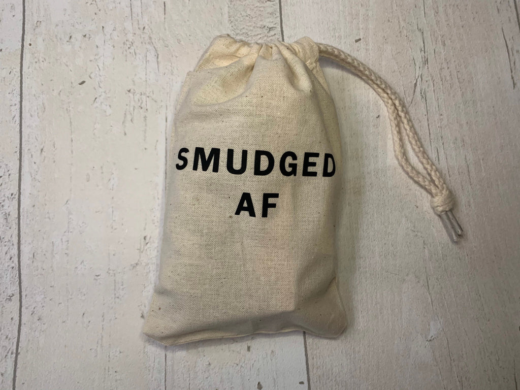 Mini Portable Smudge Kit - Smudging - Energy cleansing - Spiritual Cleansing - Positive Energy - White Sage  - Soy candle - Crystal healing