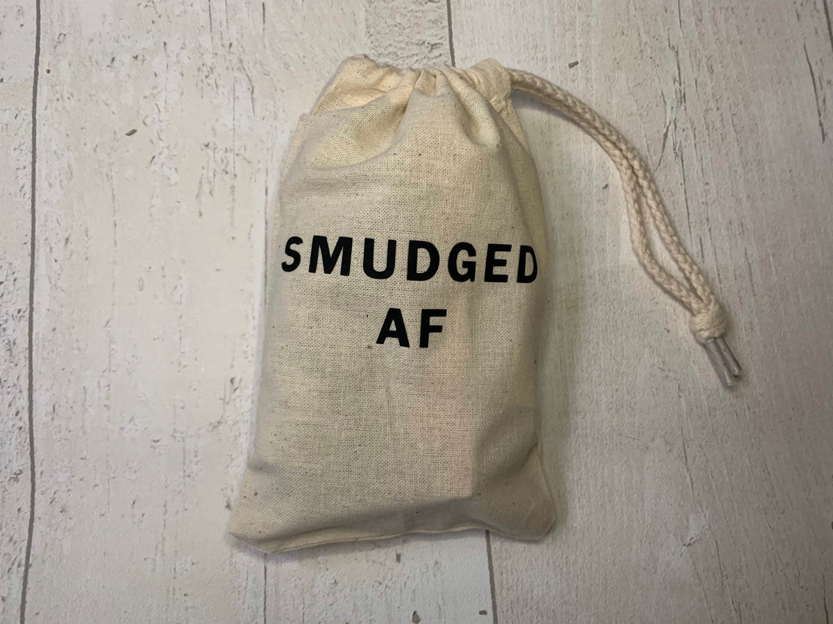 Mini Portable Smudge Kit - Smudging - Energy cleansing - Spiritual Cleansing - Positive Energy - White Sage  - Soy candle - Crystal healing