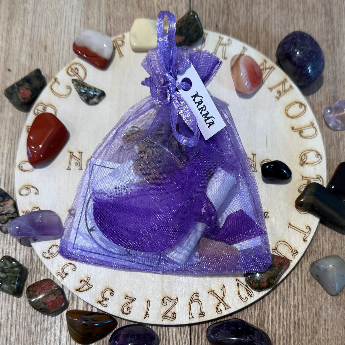KARMA mini spell bag • real spell • witchcraft • pagan  • gift • spell magick  • magic • revenge • retribution