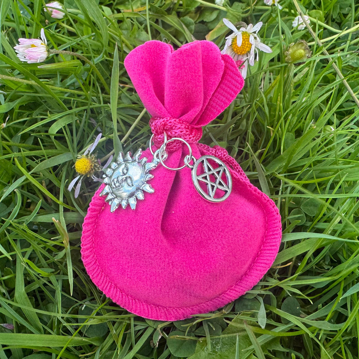 HAPPINESS MOJO Bag | charm spell bag | happy talisman | joy charm | witches charm