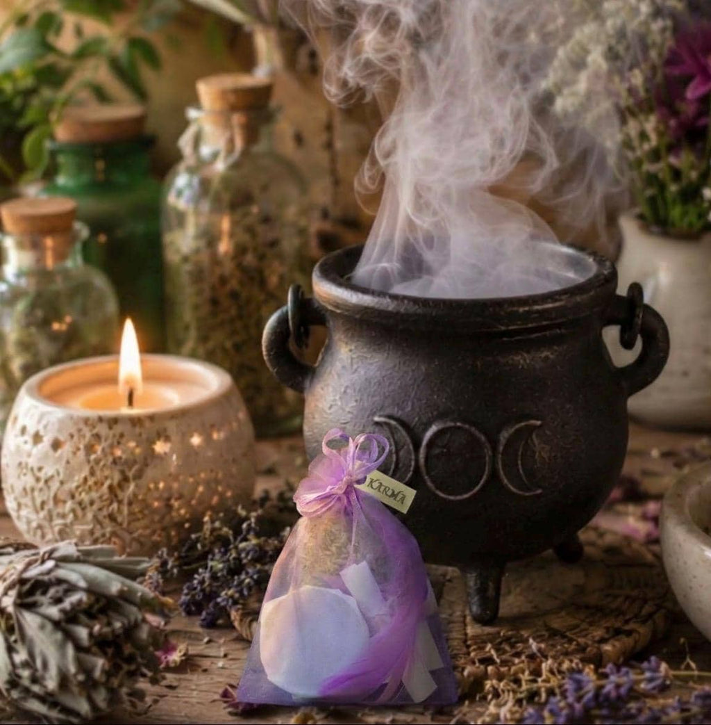 KARMA mini spell bag • real spell • witchcraft • pagan  • gift • spell magick  • magic • revenge • retribution