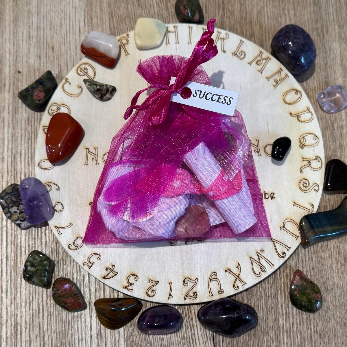 SUCCESS spell bag • real spell • witchcraft • pagan • gift • spell magick  • magic • new business • promotion - success spell kit - success