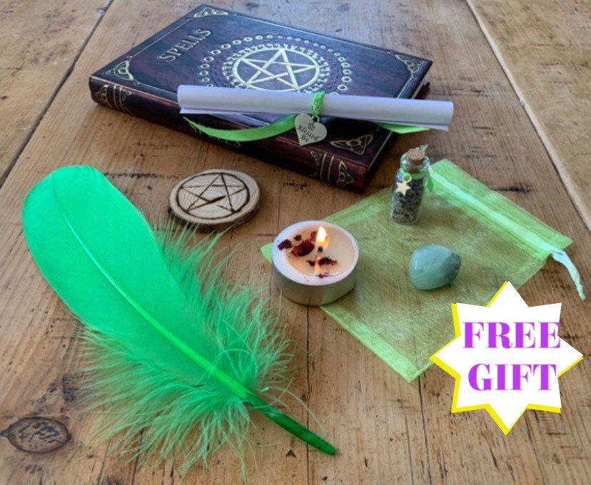 Choose a spell, spell kit, spells for beginners, real witches spell, PREMIUM, witchcraft, magick, witch, magic spells, spell jar, potion