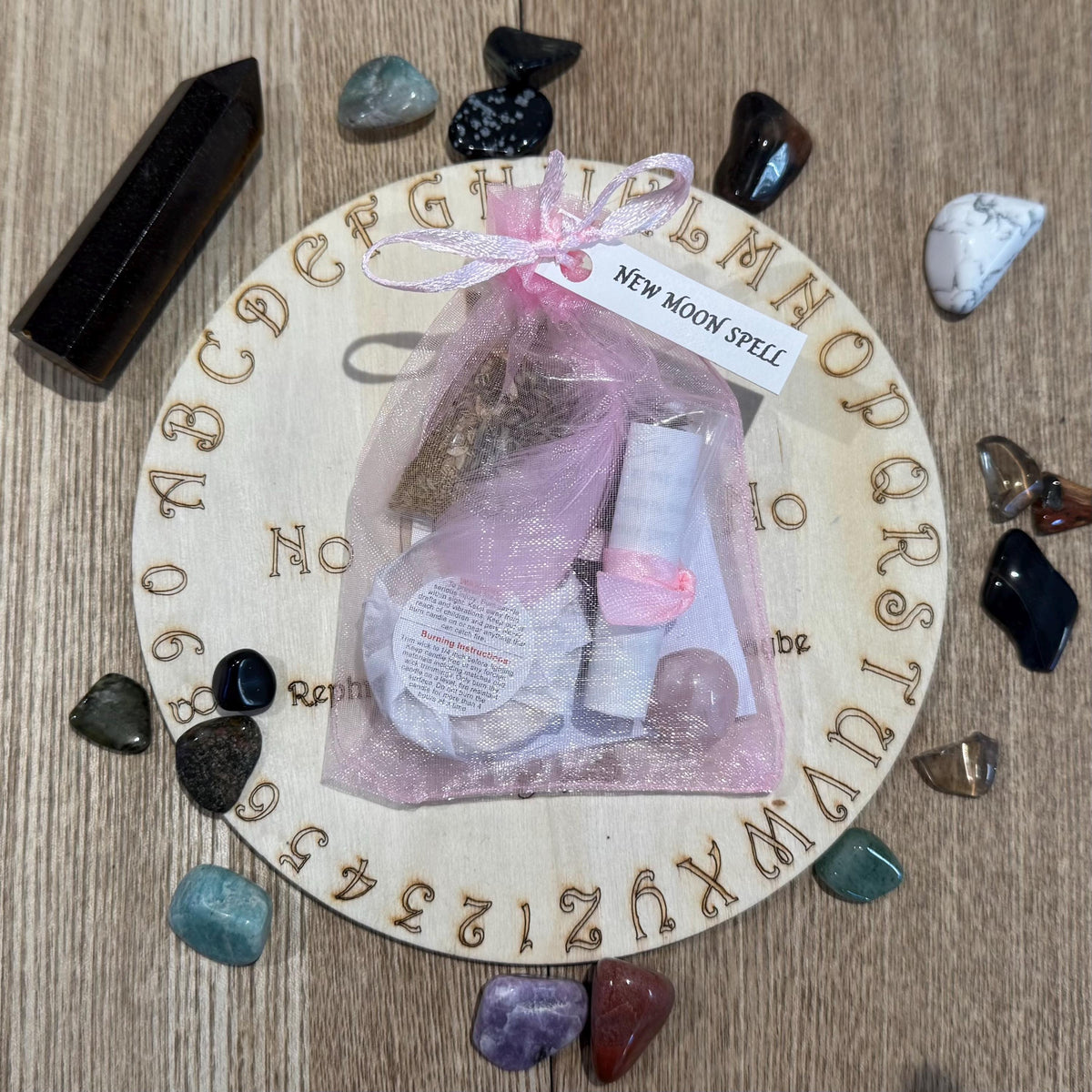 New moon spell ~ new moon ritual ~ moon ritual kit ~ pagan moon ritual ~ moon witch ritual ~ celestial ritual ~ moon affirmation ~ witchy