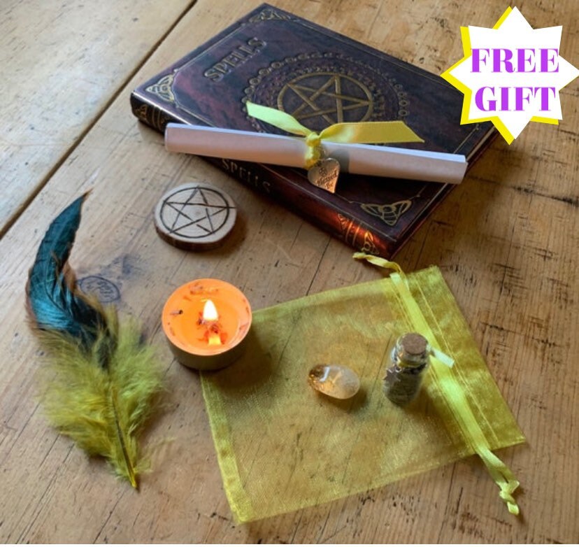 FRESH START SPELL • new beginning spell kit • start over gift • fresh start gift • real spell • witchcraft • magic spells • try again gift