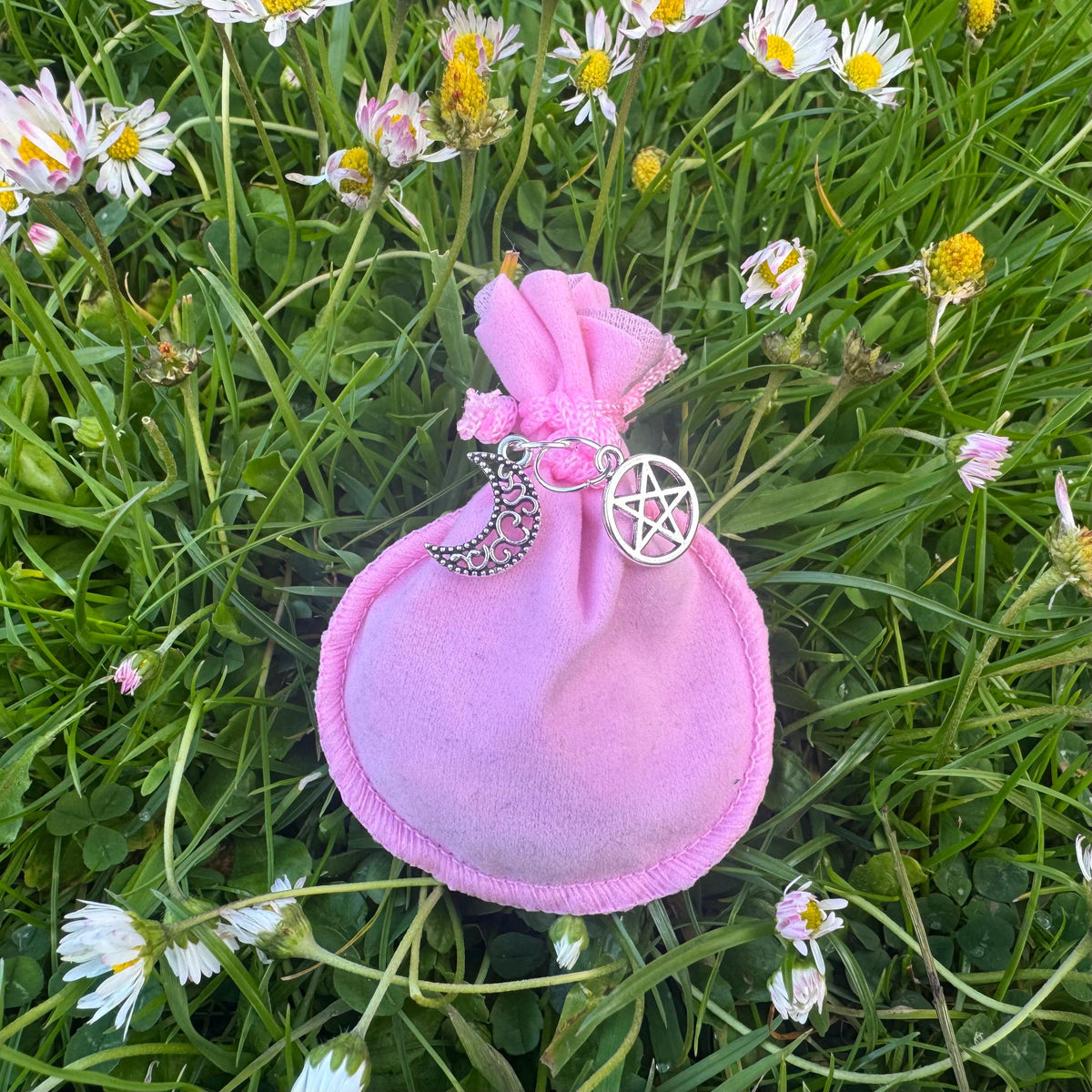 HEALTH MOJO BAG | charm pouch | ritual talisman | health and happiness | (includes spray)