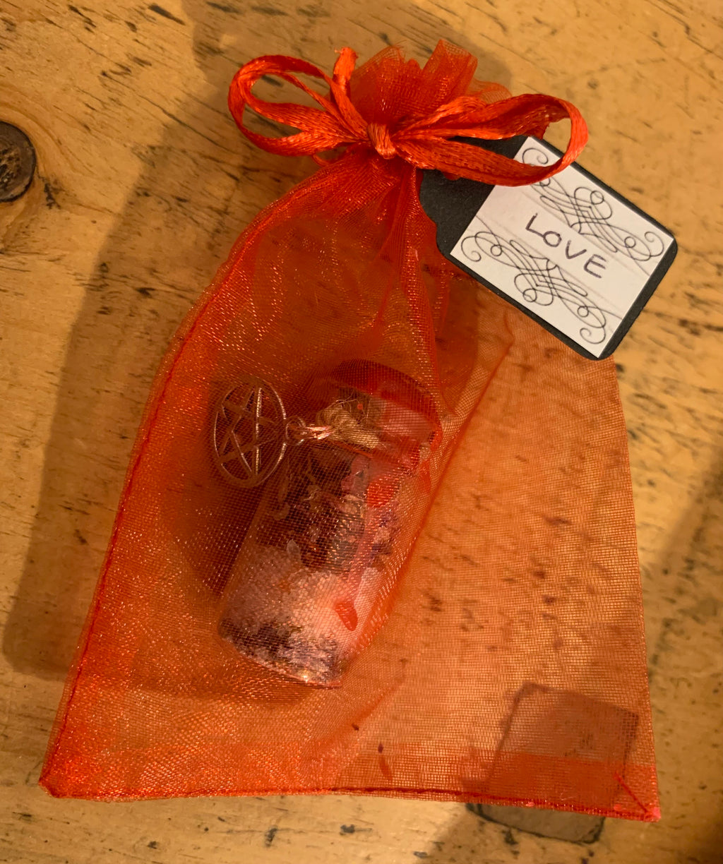 love spell jar • fast attraction  • love spell bottle • charm bottle • witchcraft • spell magic • witch