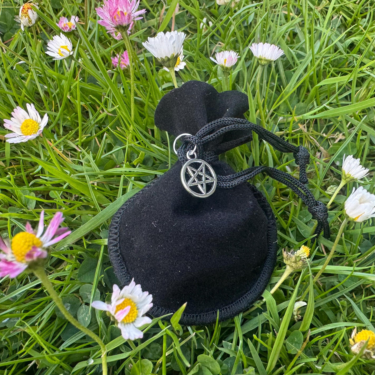 Protection Mojo Bag | Ritual Talisman, Spell Charm, Crystal Herbs (Charging Spray Included)