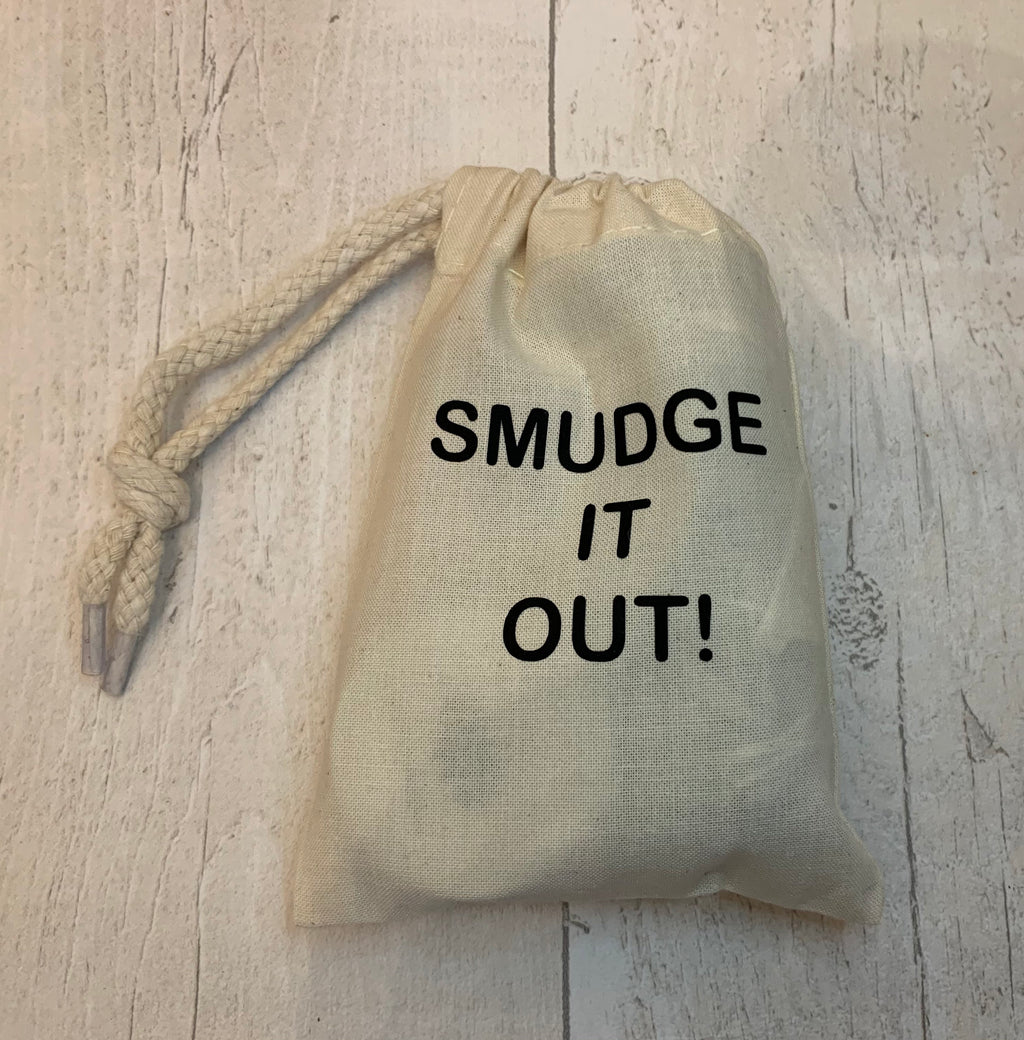 Mini Portable Smudge Kit - Smudging - Energy cleansing - Spiritual Cleansing - Positive Energy - White Sage  - Soy candle - Crystal healing